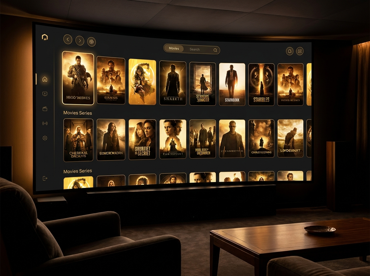 Movies and series on demand